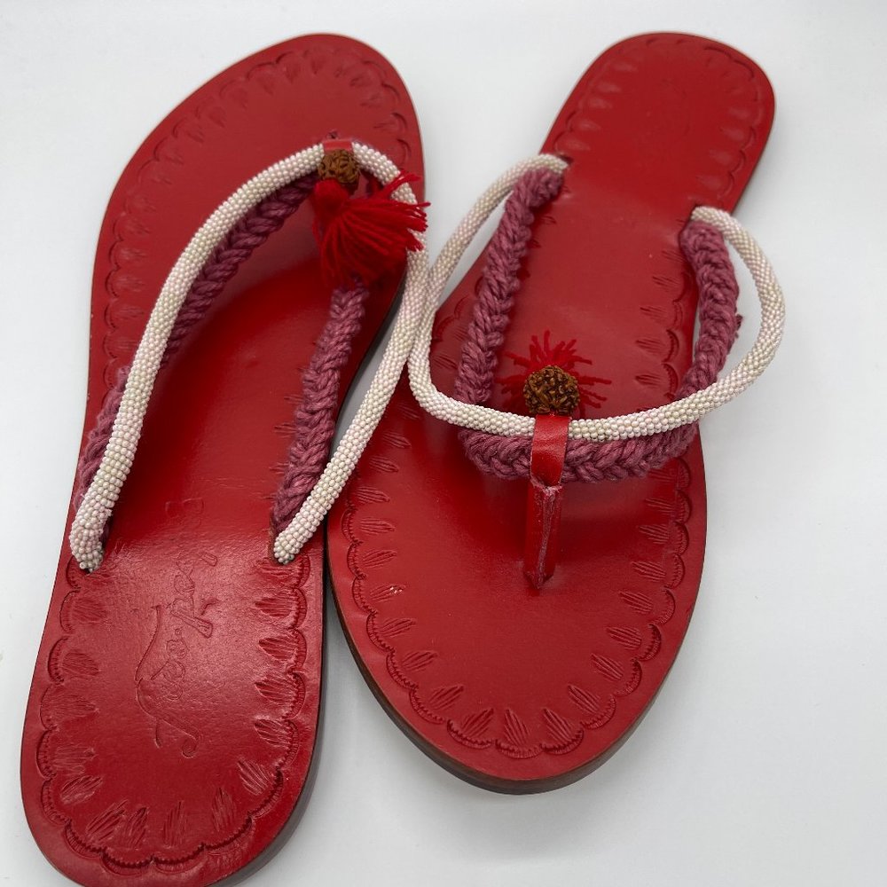 Free People Menorca Thong Sandals 37